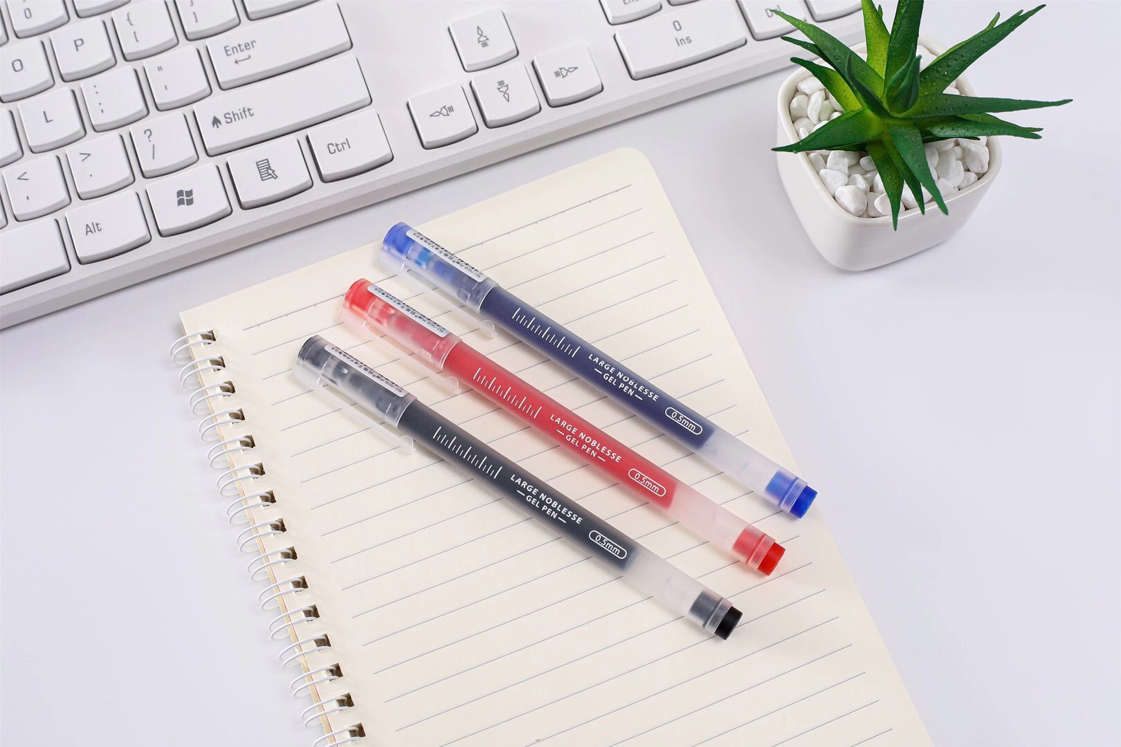 Wanbang Youpin 222 New double-bead Ballpoint Pen for Office and Student Use, 0.5mm details Picture