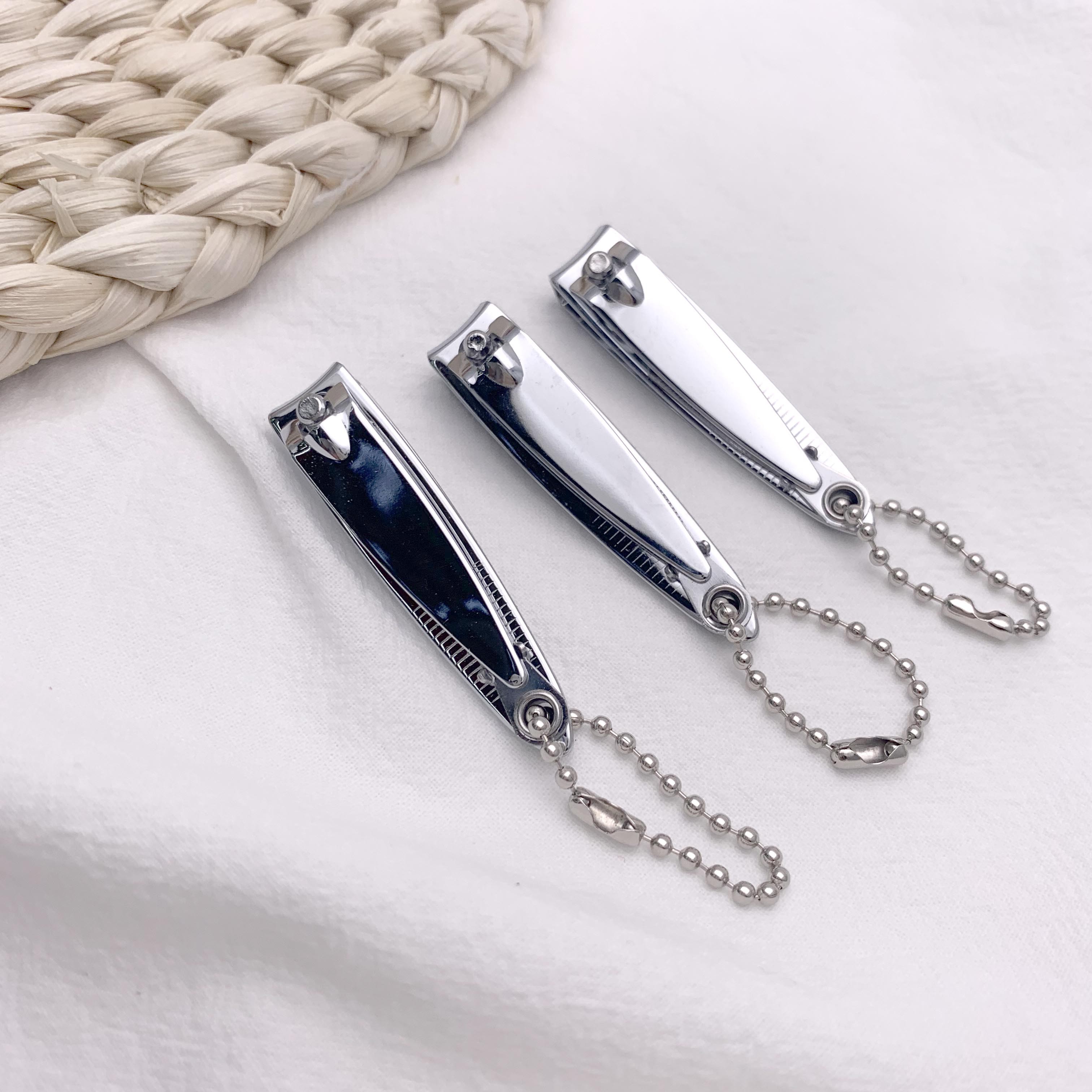 鑫美达小号指甲剪迷你可爱指甲刀修甲钳成人家用剪指甲神器带链子批发602链条锉刀详情图2