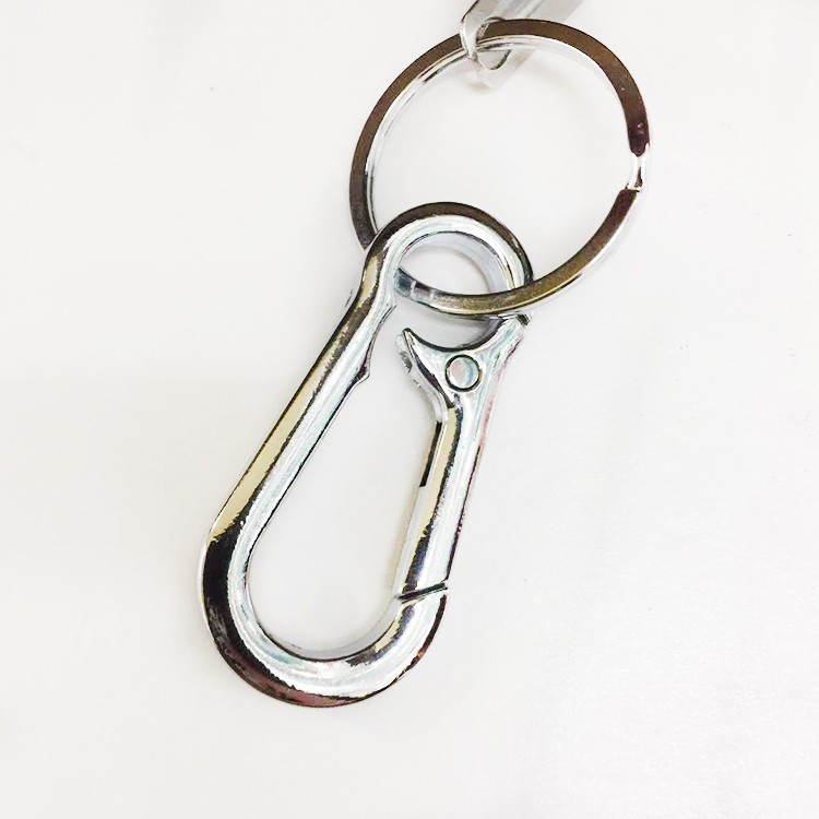 MQ Metal alloy spring hook Key chain with ear dig key pendant Premium 854-1 470 same style detail image 2