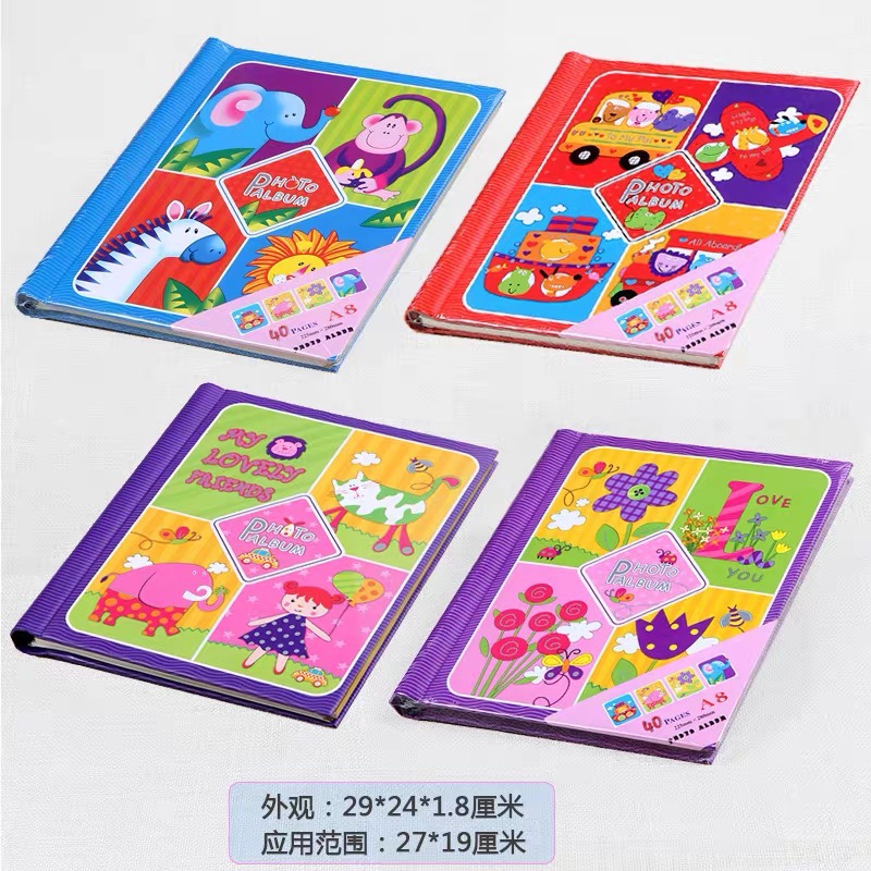 A8卡通粘胶DIY相册