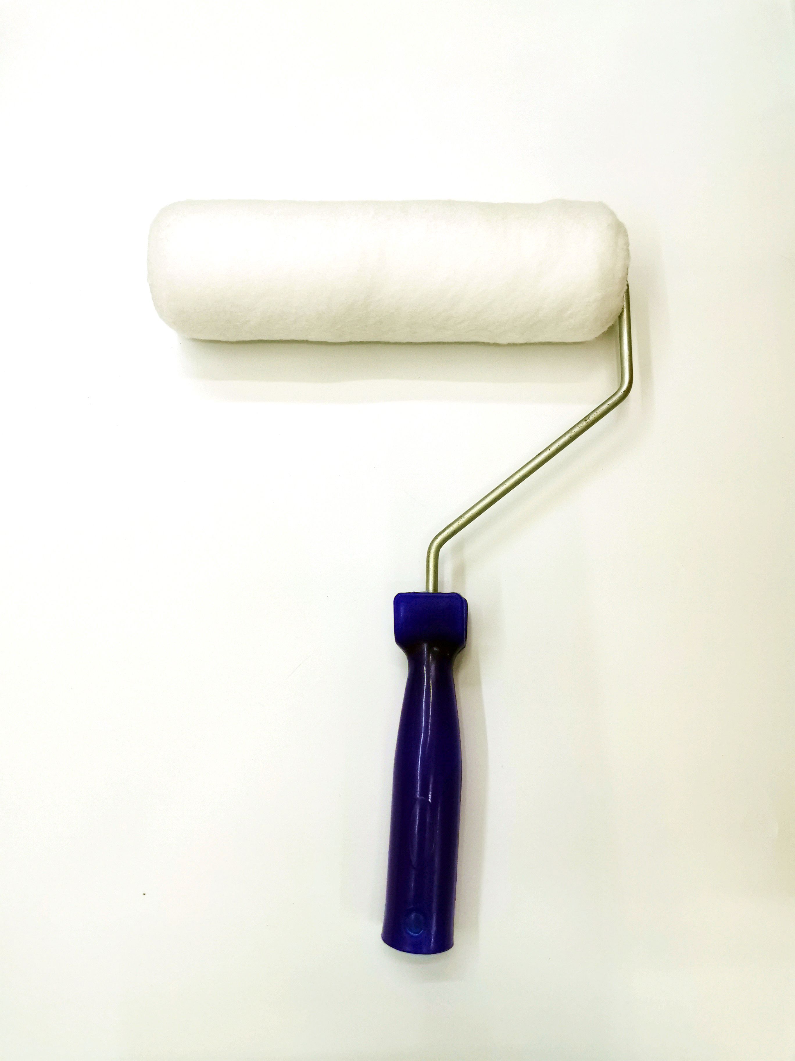 High-end fine bristle water-absorbing and oil-absorbing latex paint roller brush, seamless roller brush with elastic threads, 9-inch