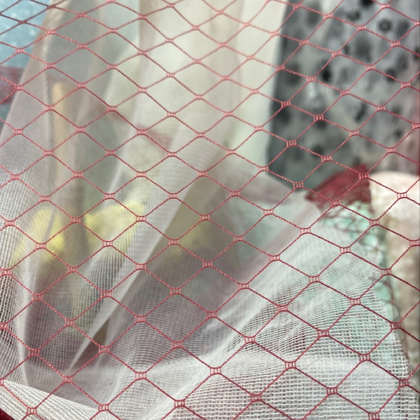 鱼网：酒红002
