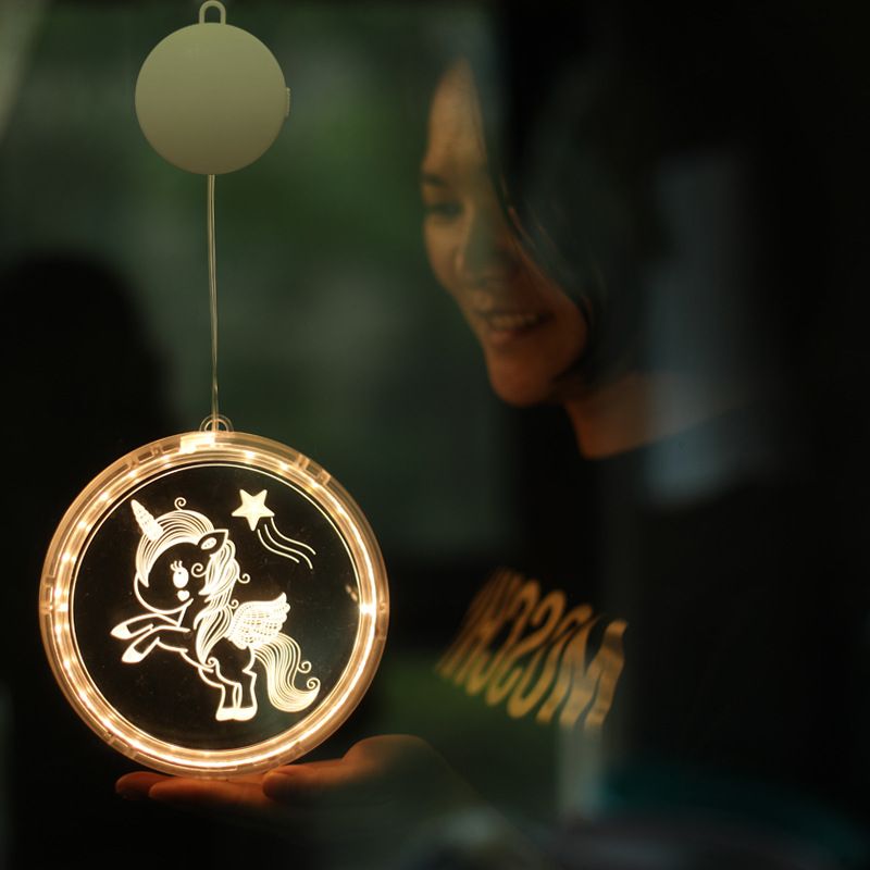 Led decorative lamp string Room decorative lamp coffee window modeling lamp home creative star lamp string new style