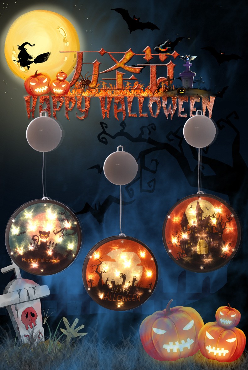 万圣节led装饰灯 节日酒吧装饰彩灯串灯详情图3