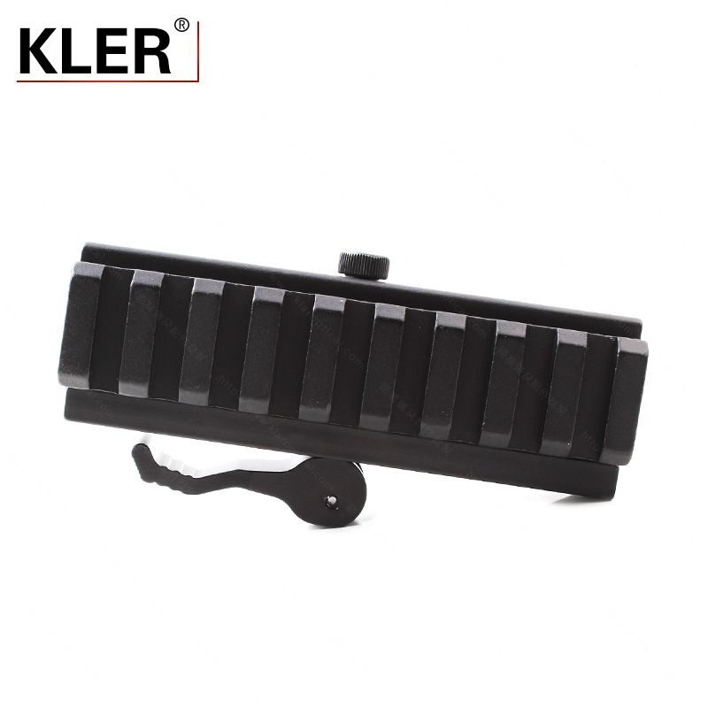 KC08-2 9-slot quick-release height-increasing track width and height-increasing wide guide rail base Specification image