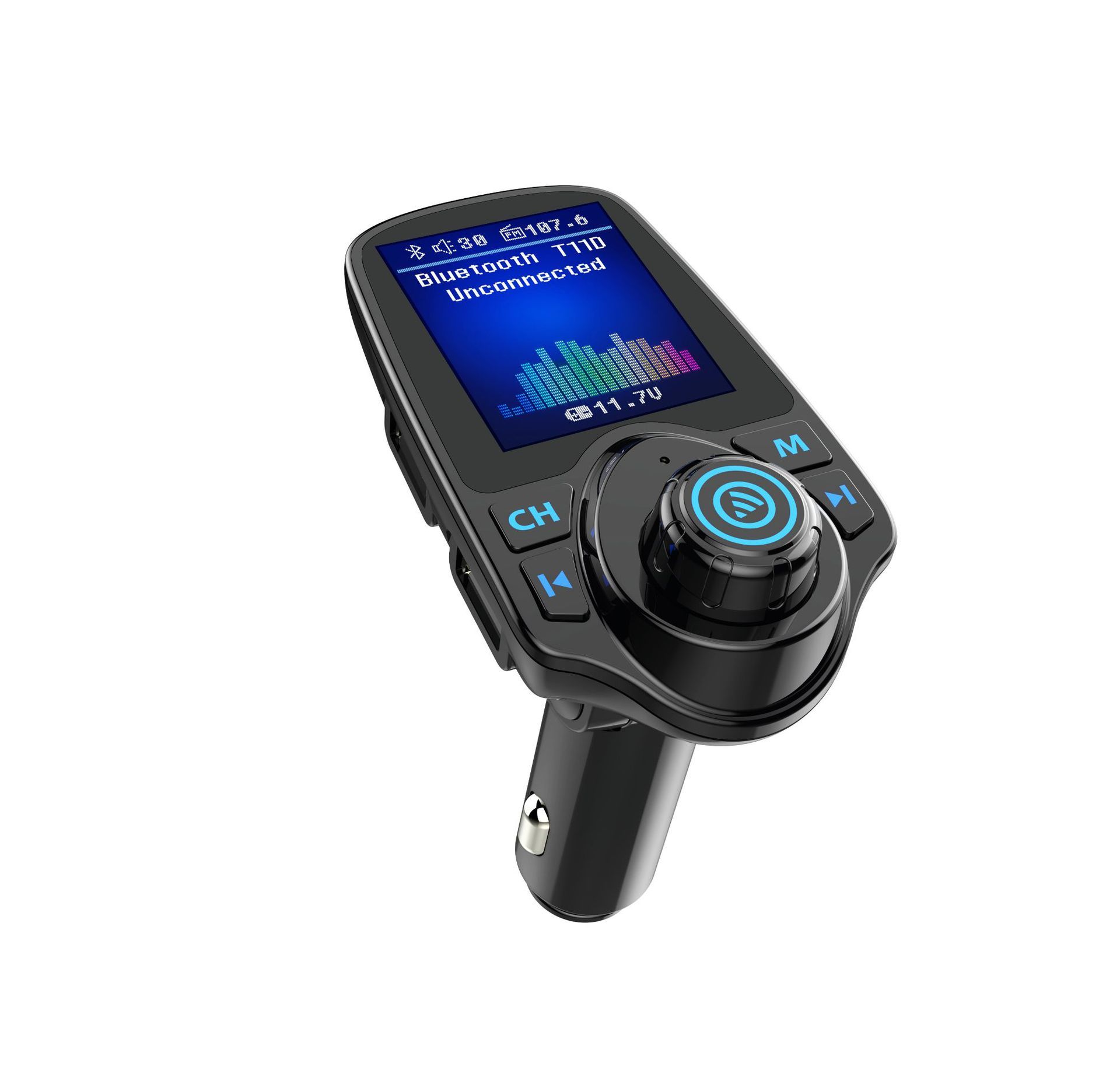 Car Bluetooth hands-free 5.0 Car Bluetooth Phone Car Charger FM transmitter Bluetooth MP3