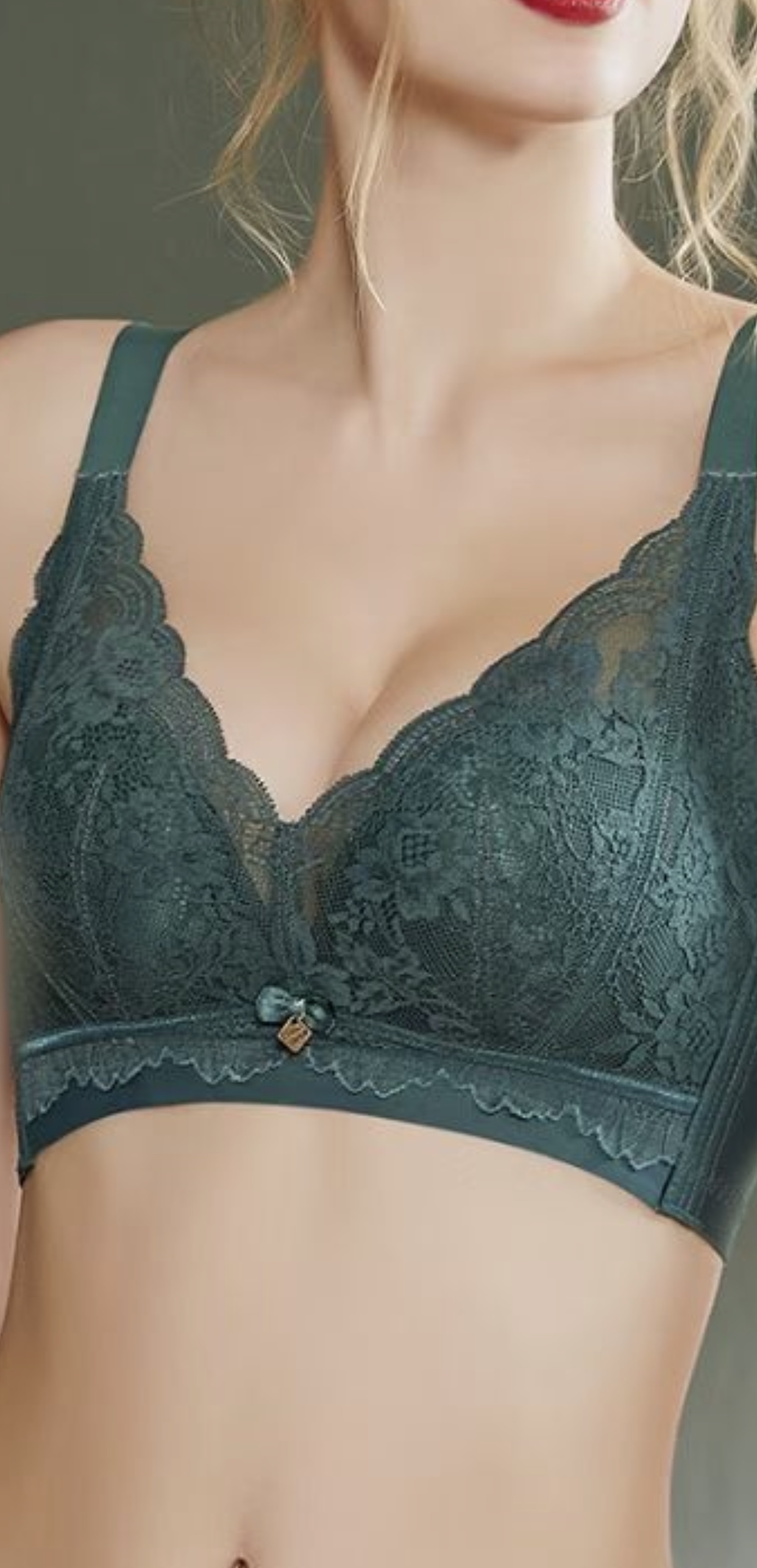 内衣女薄款文胸无钢圈美背聚拢收副乳防下垂大码夏季胸罩10