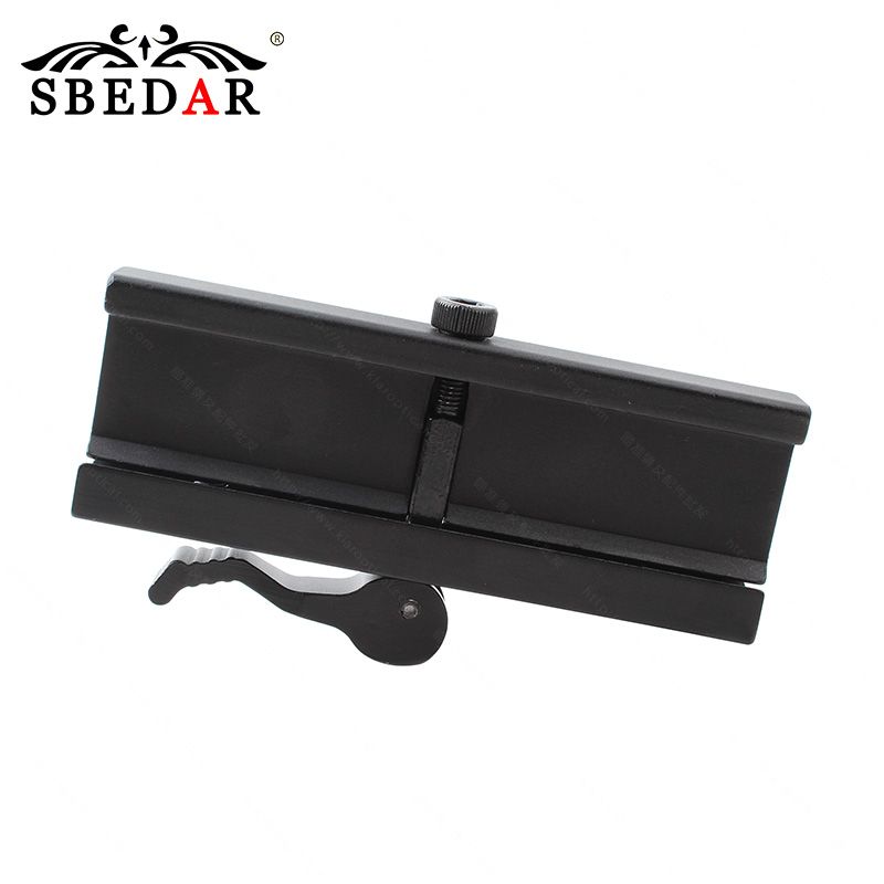 KC08-2 9-slot quick-release height-increasing track width and height-increasing wide guide rail base Application Scenario