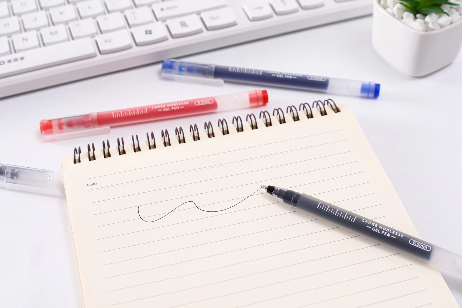 Wanbang Youpin 222 New double-bead Ballpoint Pen for Office and Student Use, 0.5mm undefined