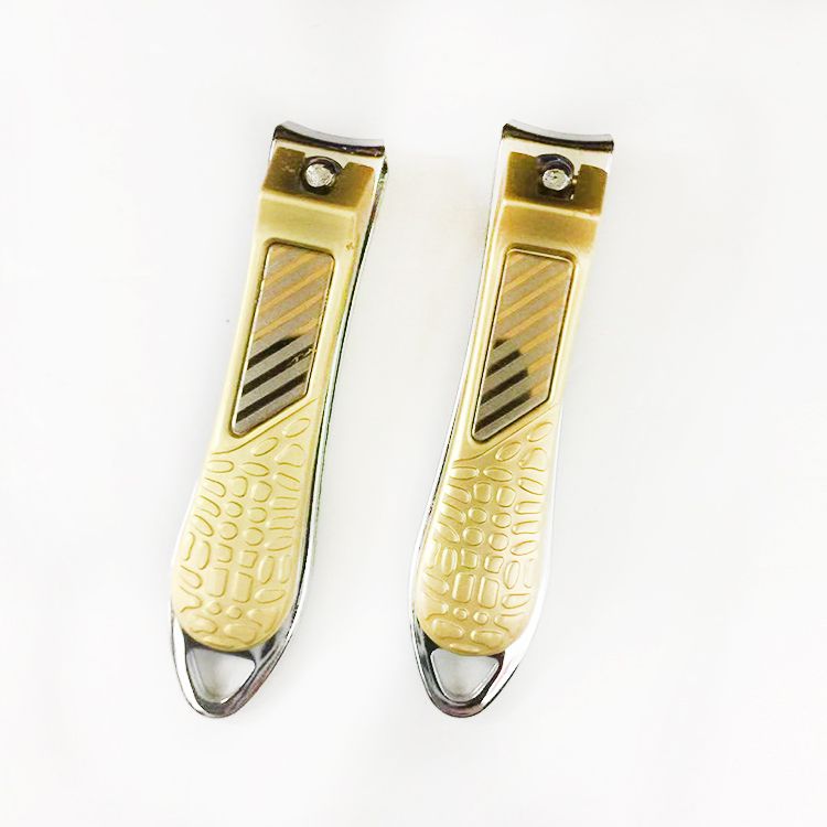 Pinsheng Premium nail clippers, stainless steel nail clippers, nail clippers 8038, gold, 12 pieces per box details Picture