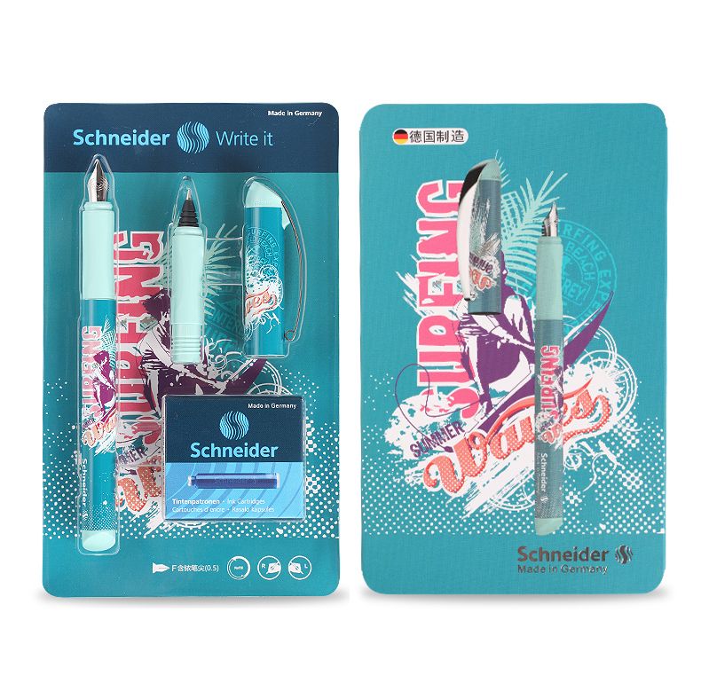 Schneider Inx Sportive Water Ski/ski F-point pen Set 5516768701/5516768801 thumbnail