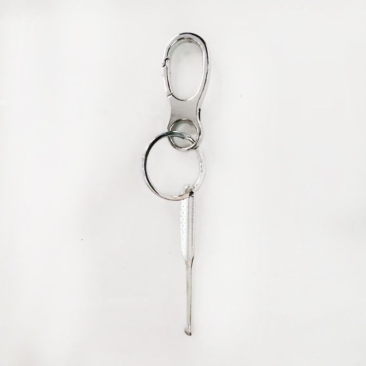 MQ metal alloy single-ring keychain key pendant Premium 848-1 2-yuan store supply details Picture