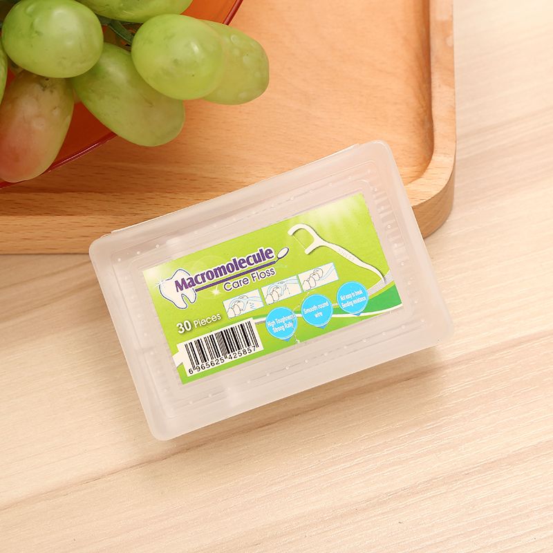 Square box of floss sticks thumbnail