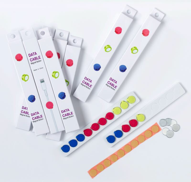 线上线下爆款数据线耳机线磁吸理线器高品质大象标无痕胶详情图10