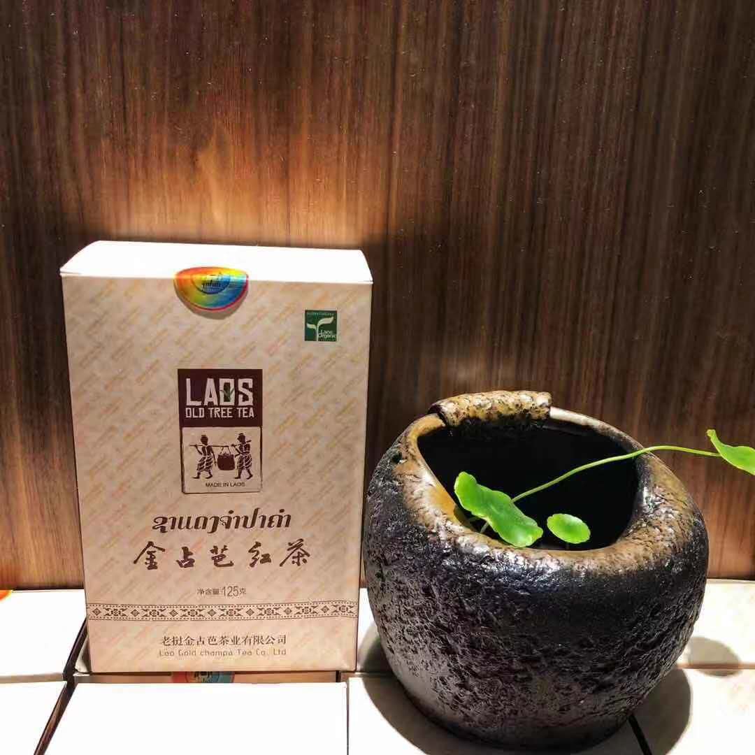 Simple packaging of Lao Jinchamba black tea 125g