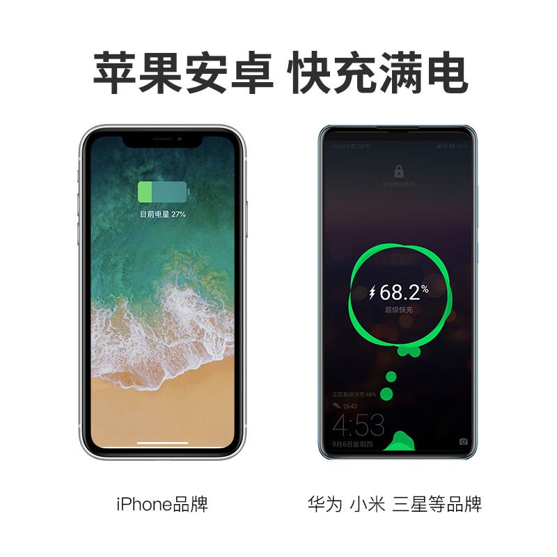 10W mobile phone wireless charger, fast charging, mobile phone stand, office, car, home detail image 2