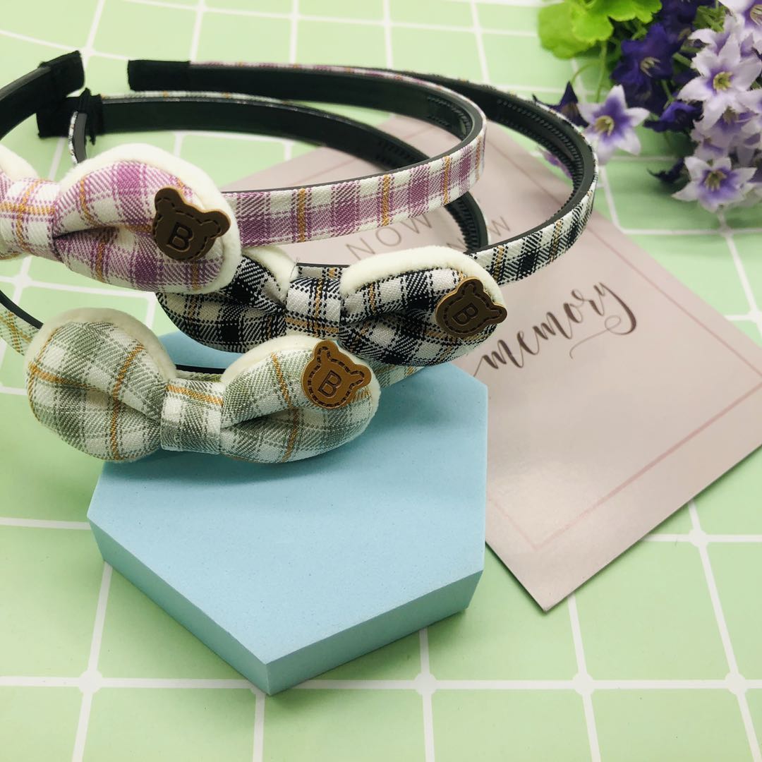 Rabbit head embroidered headband