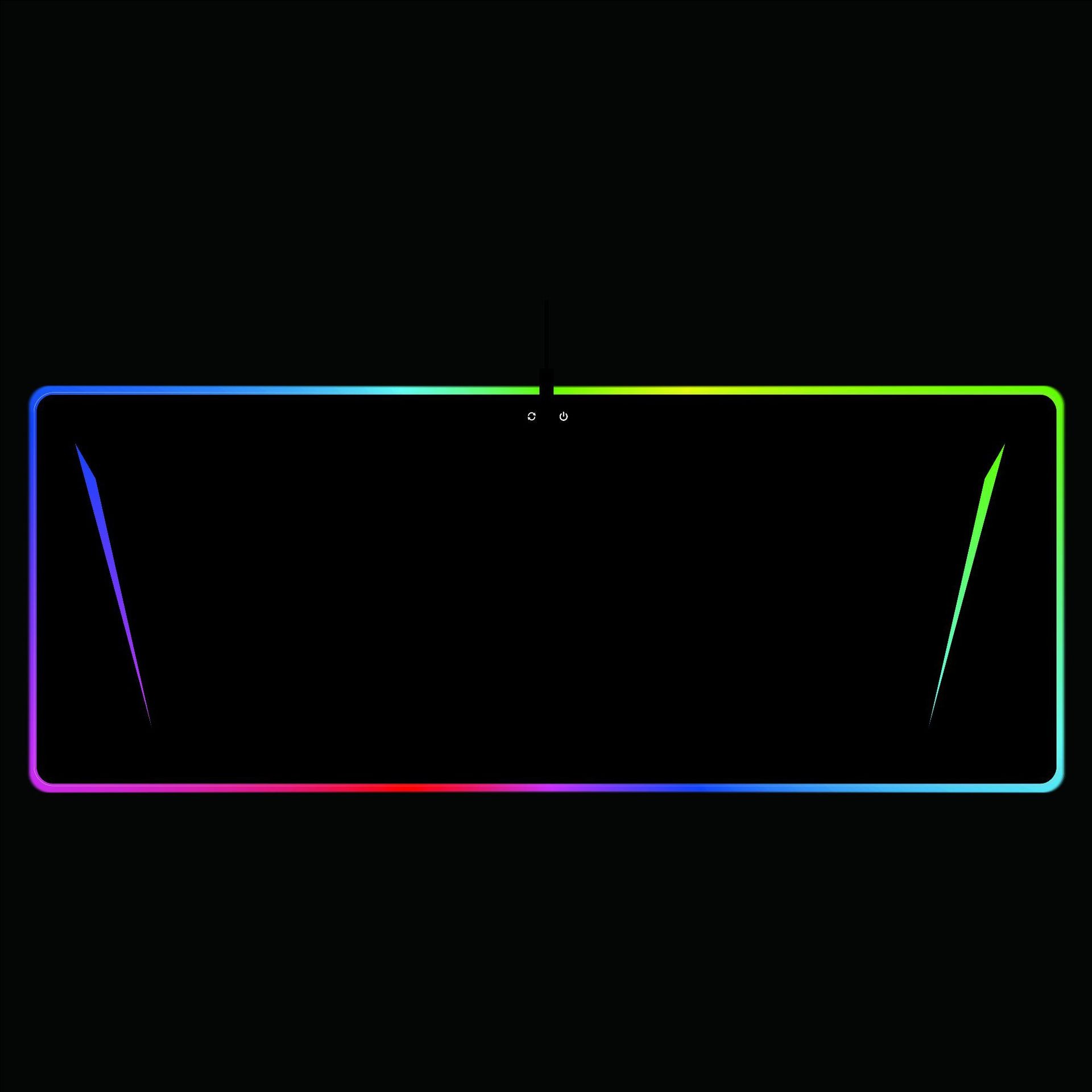 LED发光鼠标垫RGB定制跨境电商专供EABY亚马逊详情图1