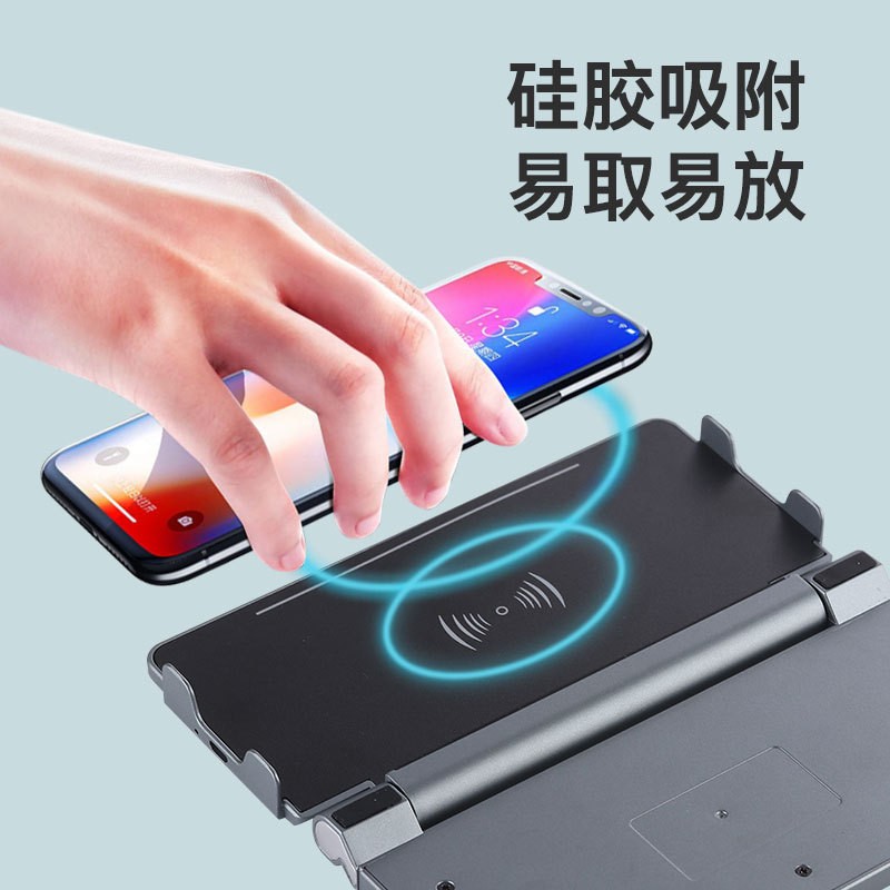 10W mobile phone wireless charger, fast charging, mobile phone stand, office, car, home detail image 5