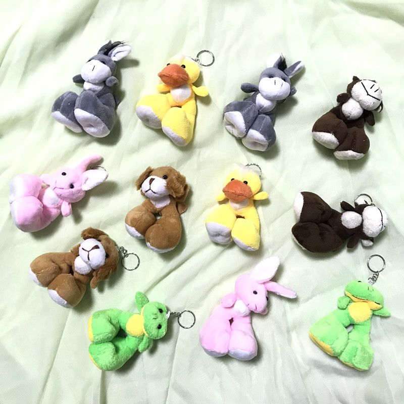 Bigfoot tied plush toys, keychains, pendants, luggage pendants, dolls, dolls, zodiac mascots