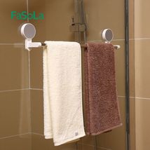 浴室浴巾架毛巾架免打孔卫生间架子浴室置物架