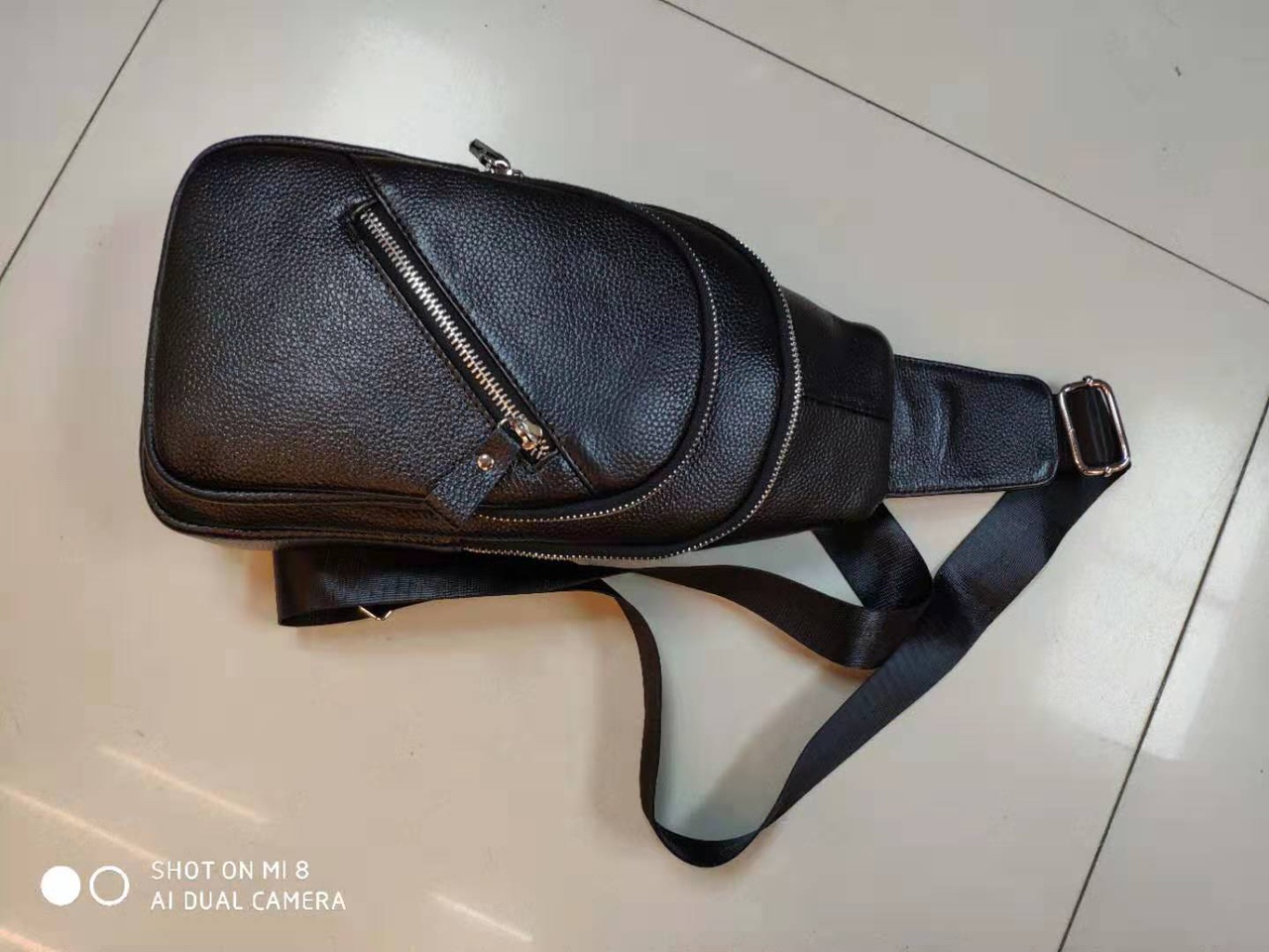 The First Layer Of Leather Leather Fashion Casual Diagonal Bag