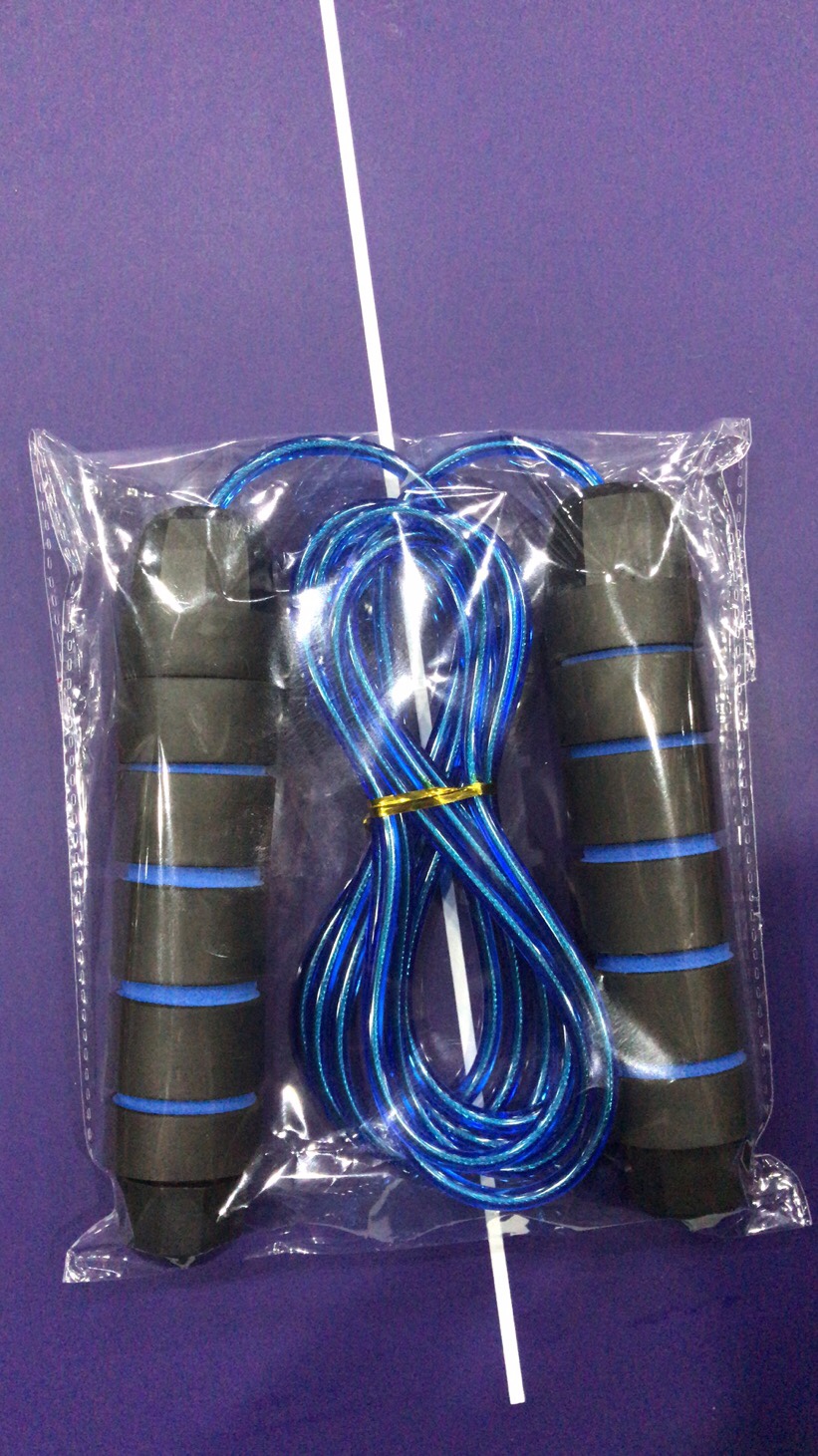 网红负重跳绳双轴承户外健身钢丝绳学生中考跳绳比赛运动器材详情图8