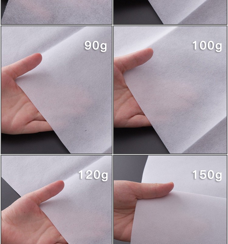 Brand new black and white PP non-woven fabric, polypropylene spunbond non-woven fabric waterproof material, direct sales from polypropylene non-woven fabric manufacturer detail image 3
