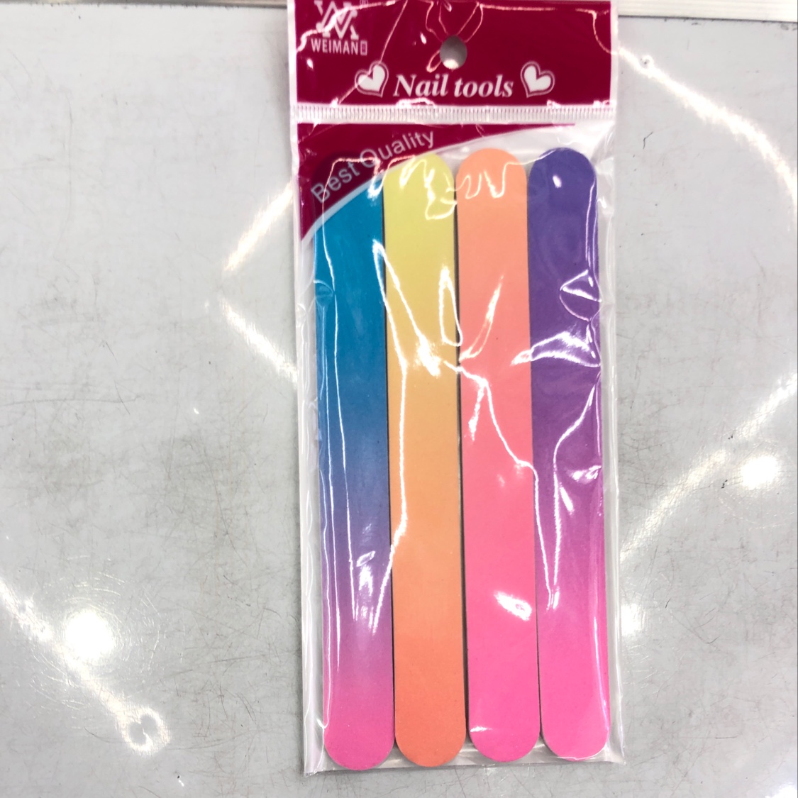 Gradient nail file