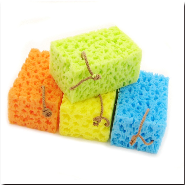 洗车海棉清洁海绵高密度蜂窝珊瑚海绵大号去污棉洗碗吸水绵