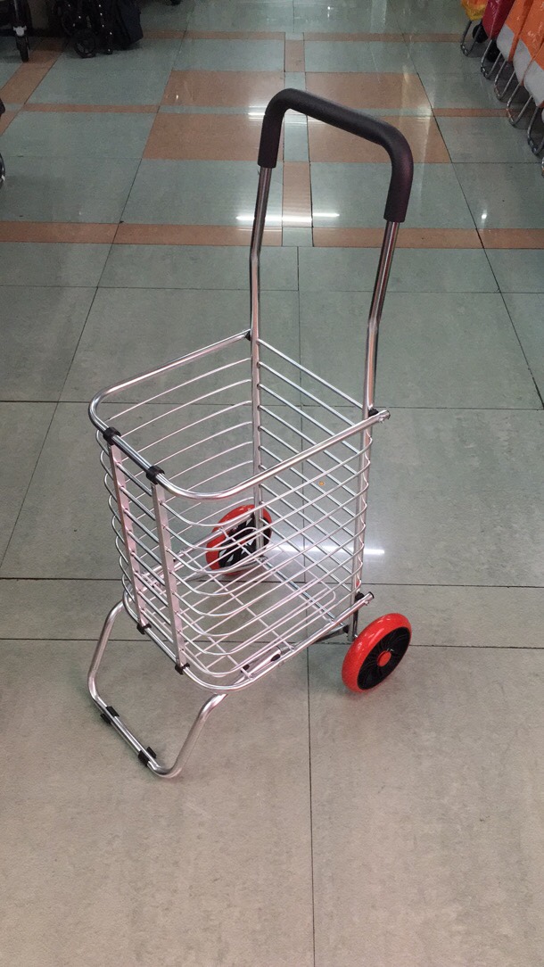 Aluminum alloy grocery cart aluminum frame