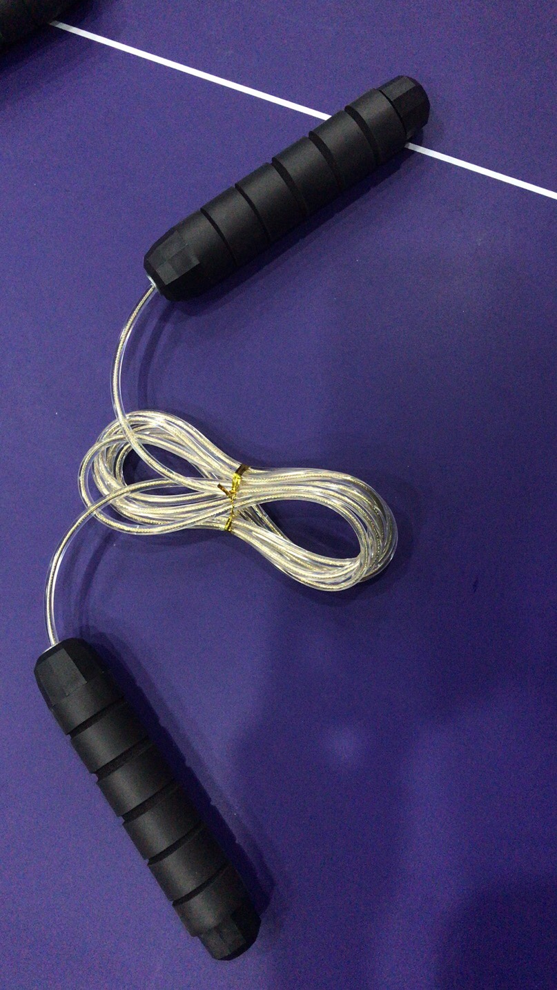 网红负重跳绳双轴承户外健身钢丝绳学生中考跳绳比赛运动器材详情图3