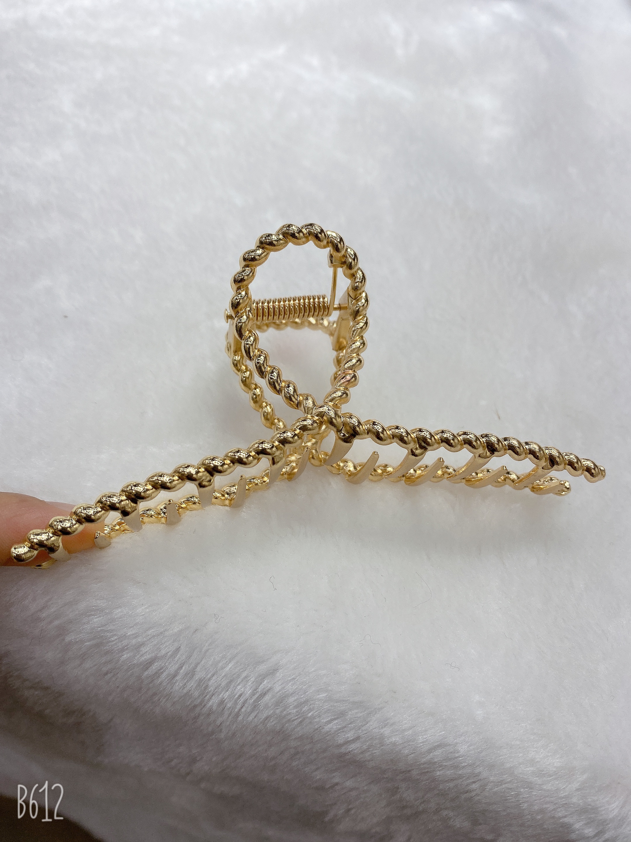 The Same Hair Clip Clip Bb Clip Headdress Hair Accessories Hairpin Metal Large Grab Clip Set Side Clip details Picture