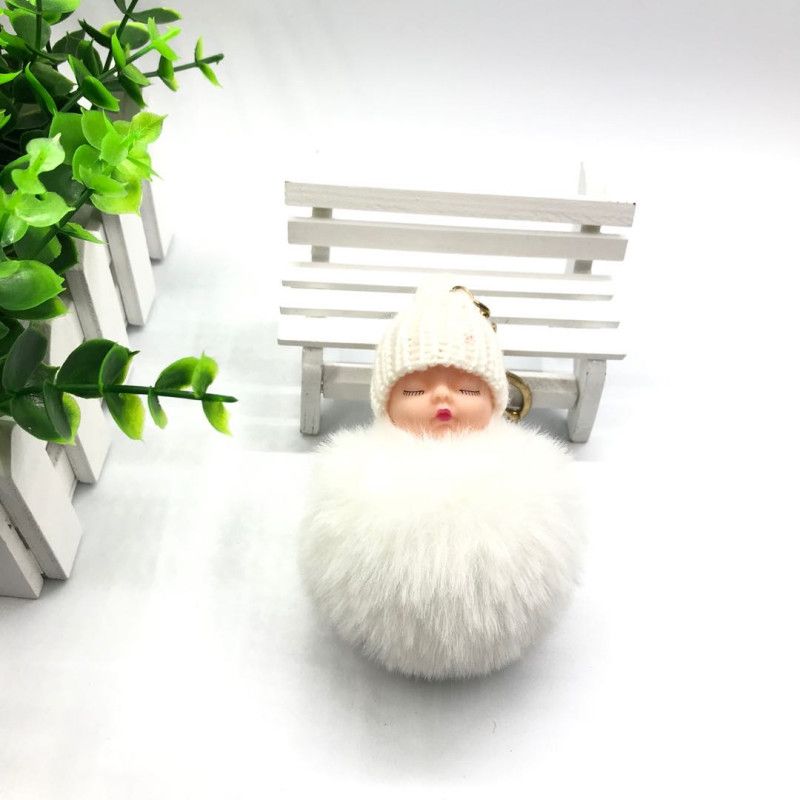 Nuevos modelos bola de pelo muñeca fan lago muñeca peluche bonecos maletas ropa llavero colgante bolsa fabricante correo Application Scenario