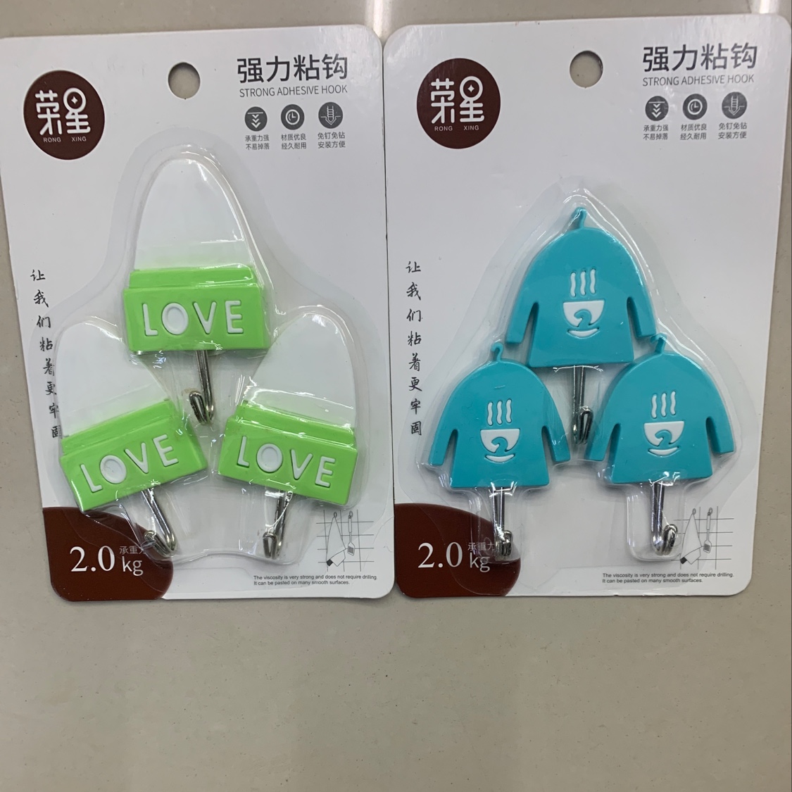 RX705强力粘钩家用粘钩厂家直销新款耐用居家适用衣钩浴室钩