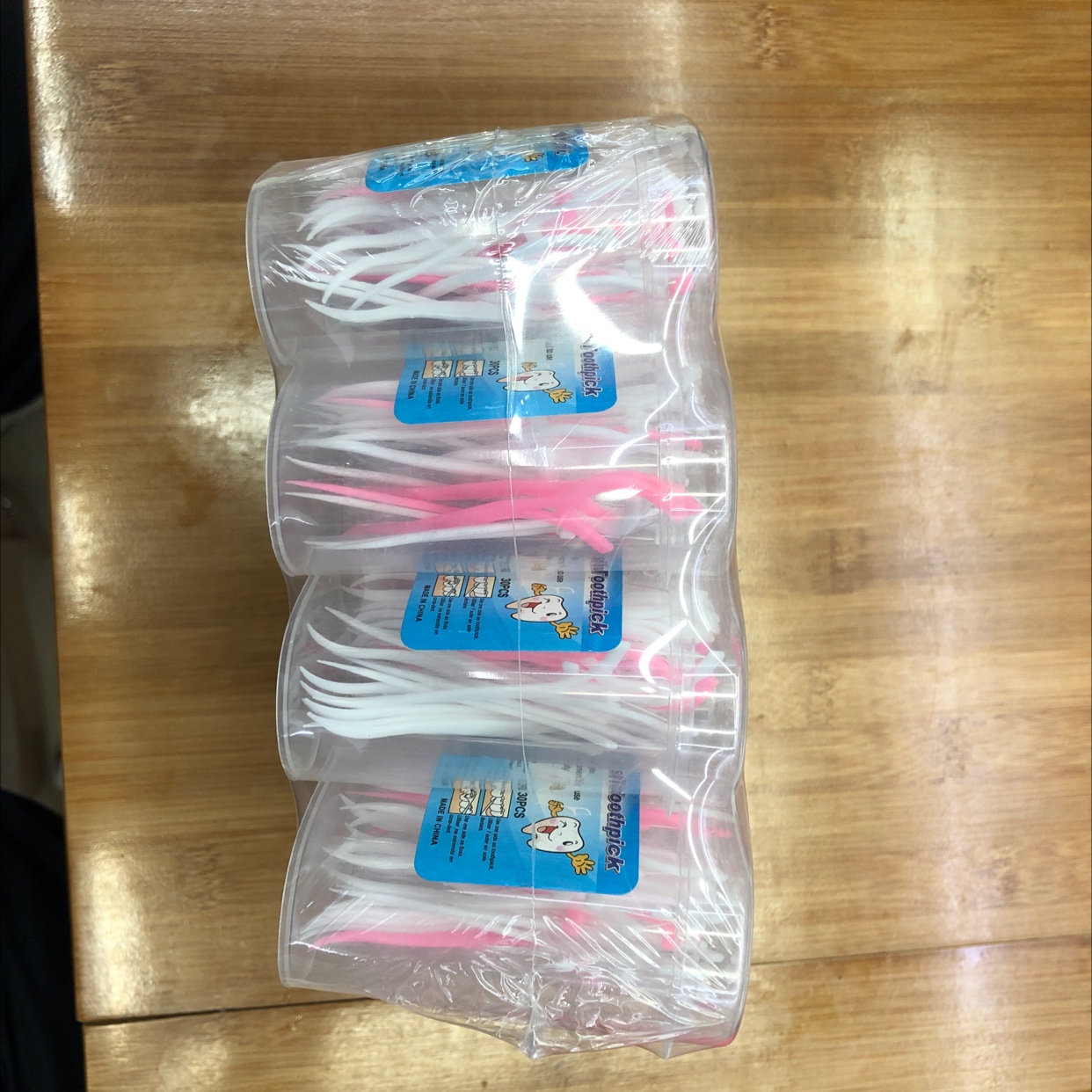 Floss individual packaging advertising product logo design, floss picks individual packaging, hotel toothpicks wholesale details Picture
