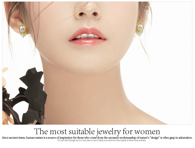 In 2020, The 14K Gold Injection Hand-Wound Natural Freshwater Pearl S925 Silver Needle undefined
