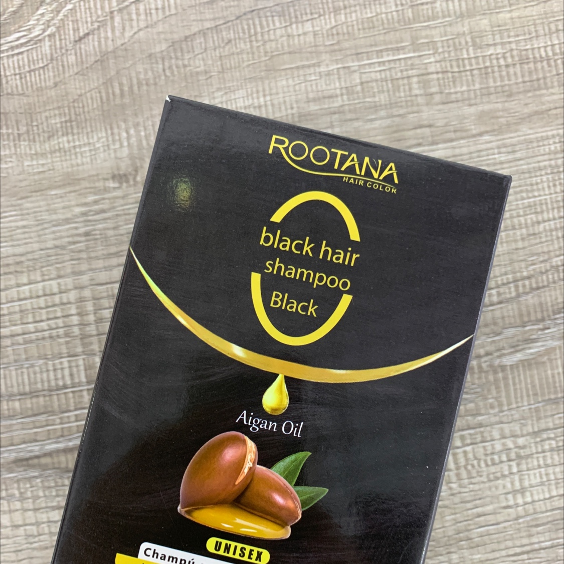 rootana One Wash Black Shampoo manufacturer direct hair dye thumbnail