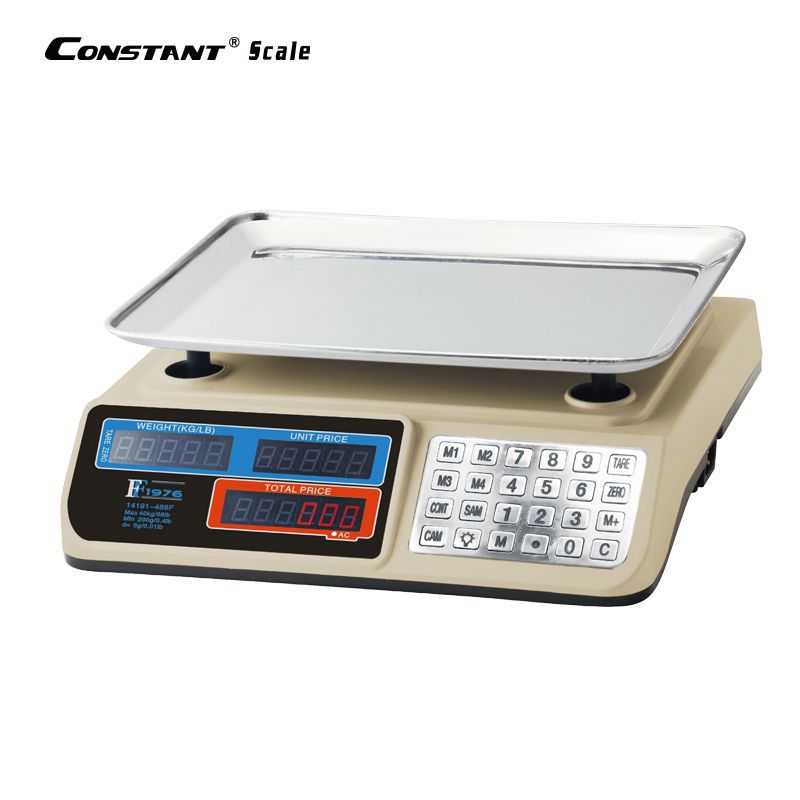 14192-486F factory direct sales electronic price scale, commercial electronic scale, fruit and vegetable kitchen scale