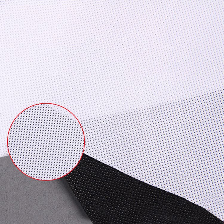 Brand new black and white PP non-woven fabric, polypropylene spunbond non-woven fabric waterproof material, direct sales from polypropylene non-woven fabric manufacturer details Picture