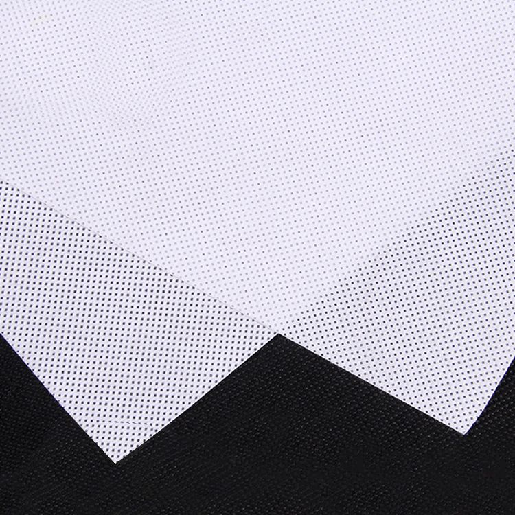 Brand new black and white PP non-woven fabric, polypropylene spunbond non-woven fabric waterproof material, direct sales from polypropylene non-woven fabric manufacturer