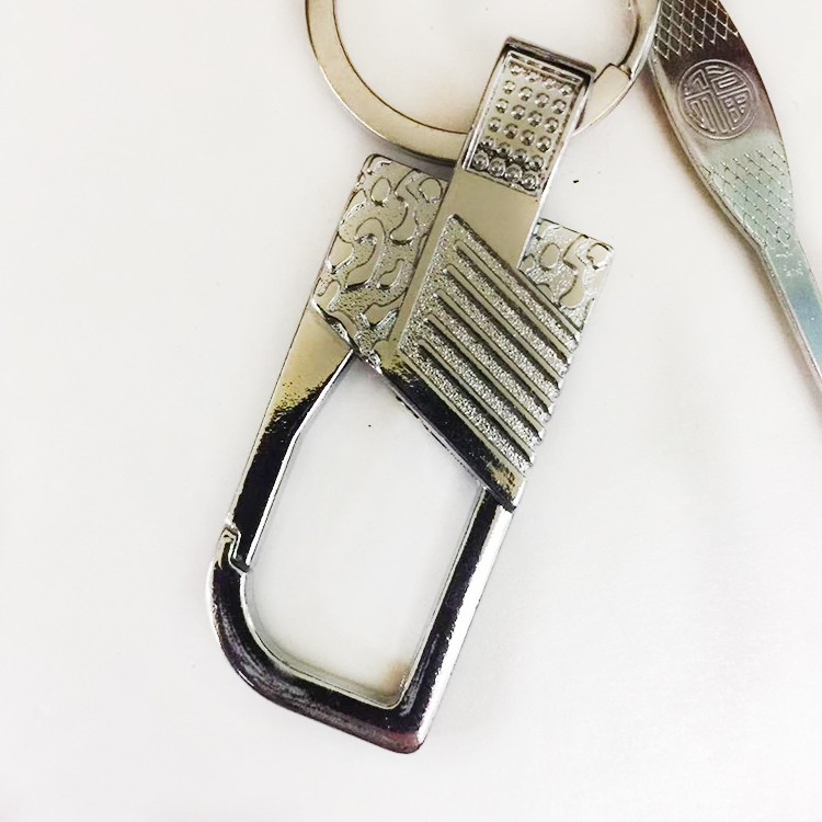 MQ Metal Alloy spring hook Key Chain with ear dig Key Pendant Premium 5005-1 for export detail image 5