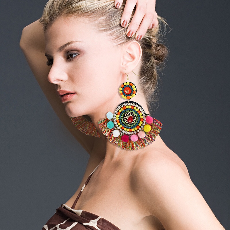 Ethnic earrings