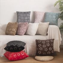 Plush hot gold silver pillow cover wholesale non-core star couch couch couch couch cushion cover