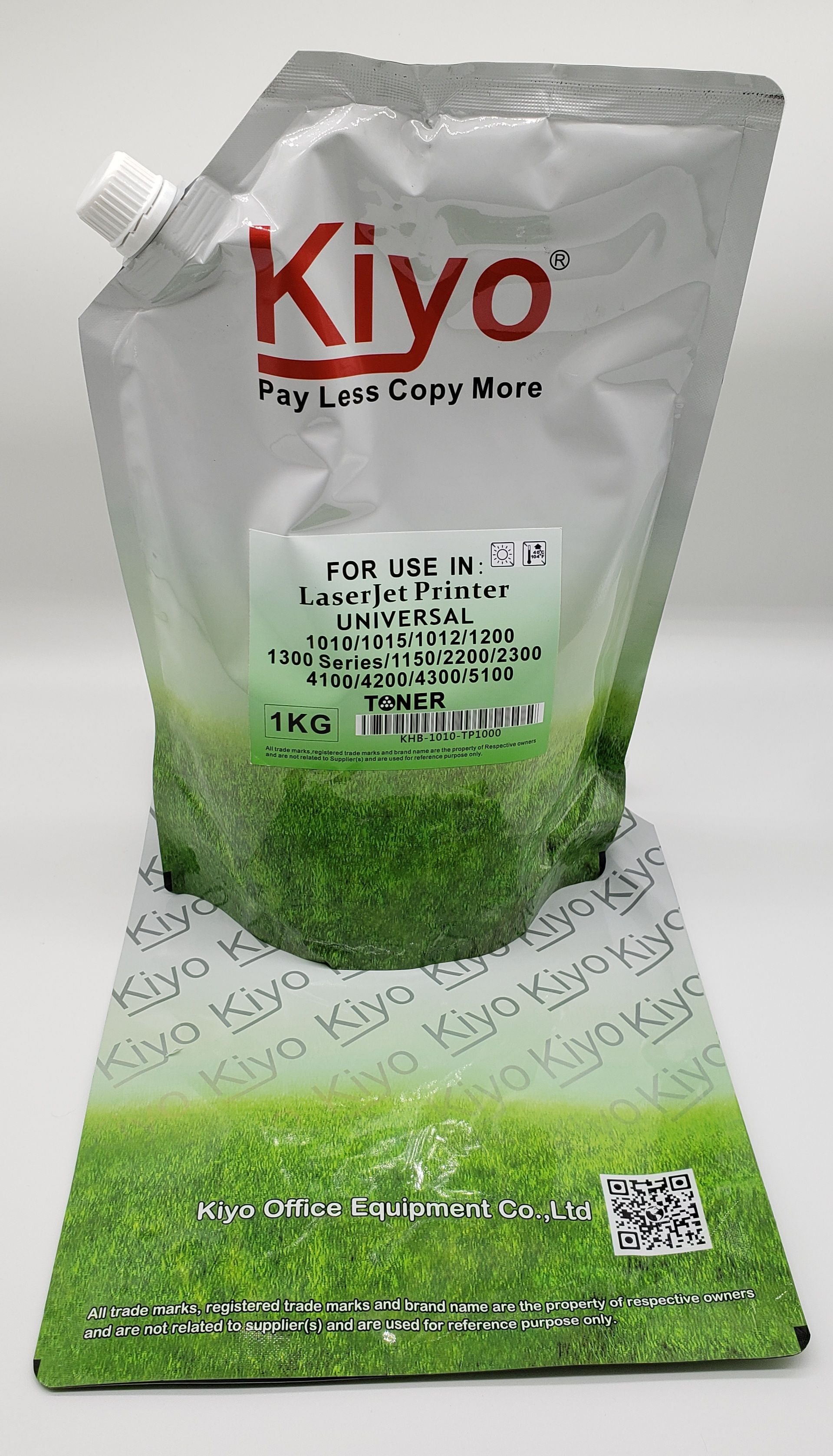 惠普打印机填充碳粉1KG袋装- KIYO Refill Toner For HP Printer-1KG/Bag