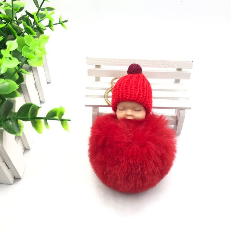 Nuevos modelos bola de pelo muñeca fan lago muñeca peluche bonecos maletas ropa llavero colgante bolsa fabricante correo Specification image