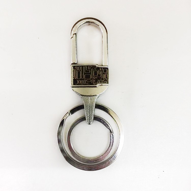 MQ Metal alloy spring hook Keychain Key Pendant Premium 7011 for foreign trade detail image 3