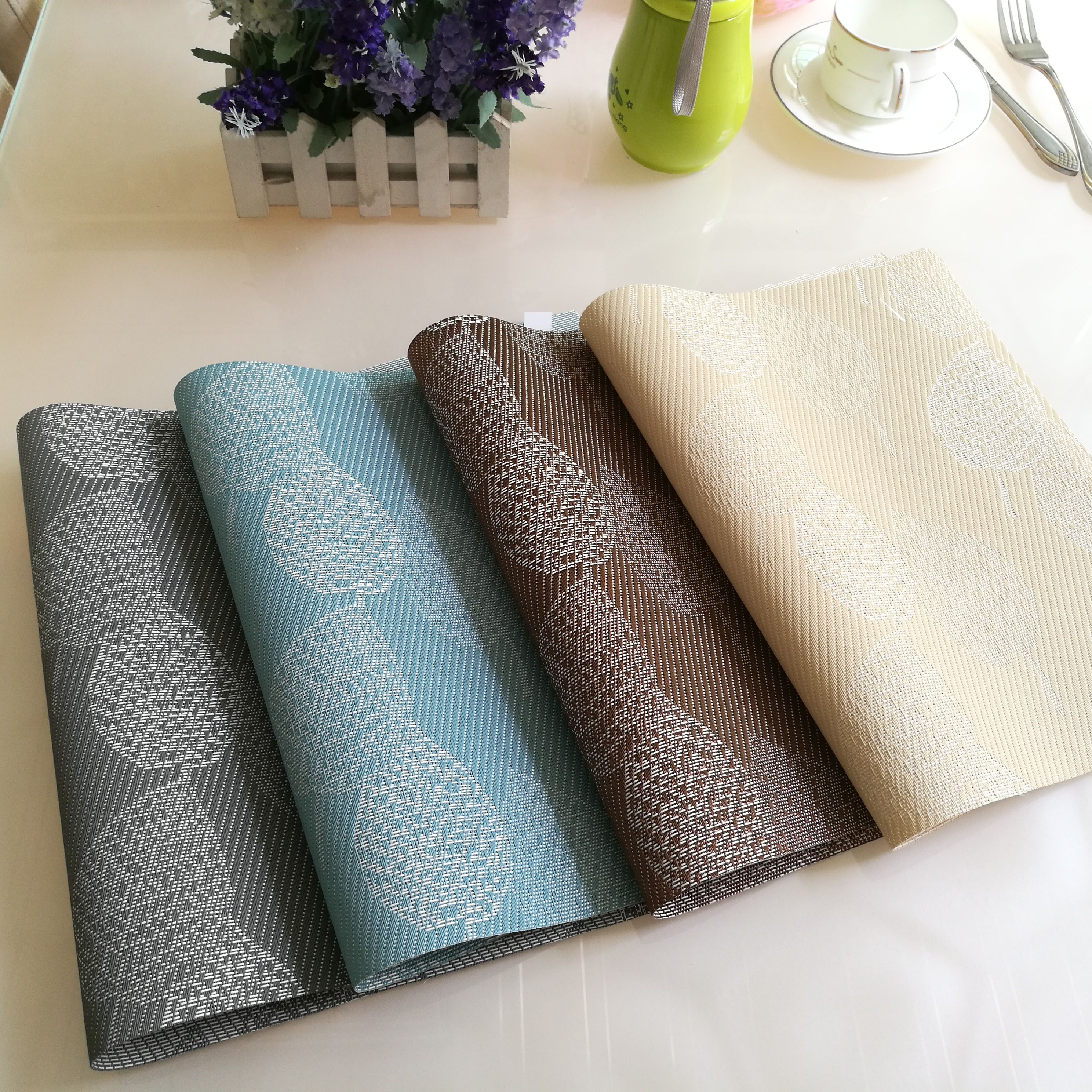 特斯林餐垫多片叶系列