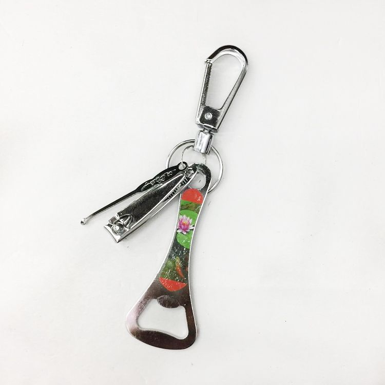 MQ Beer Keychain - Iron ear clipper Nail clipper Accessory Pendant, one or two yuan supply details Picture