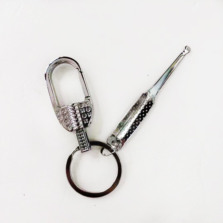 MQ金属合金 双环钥匙扣 钥匙挂件精品5001-1 2元店货源详情图2